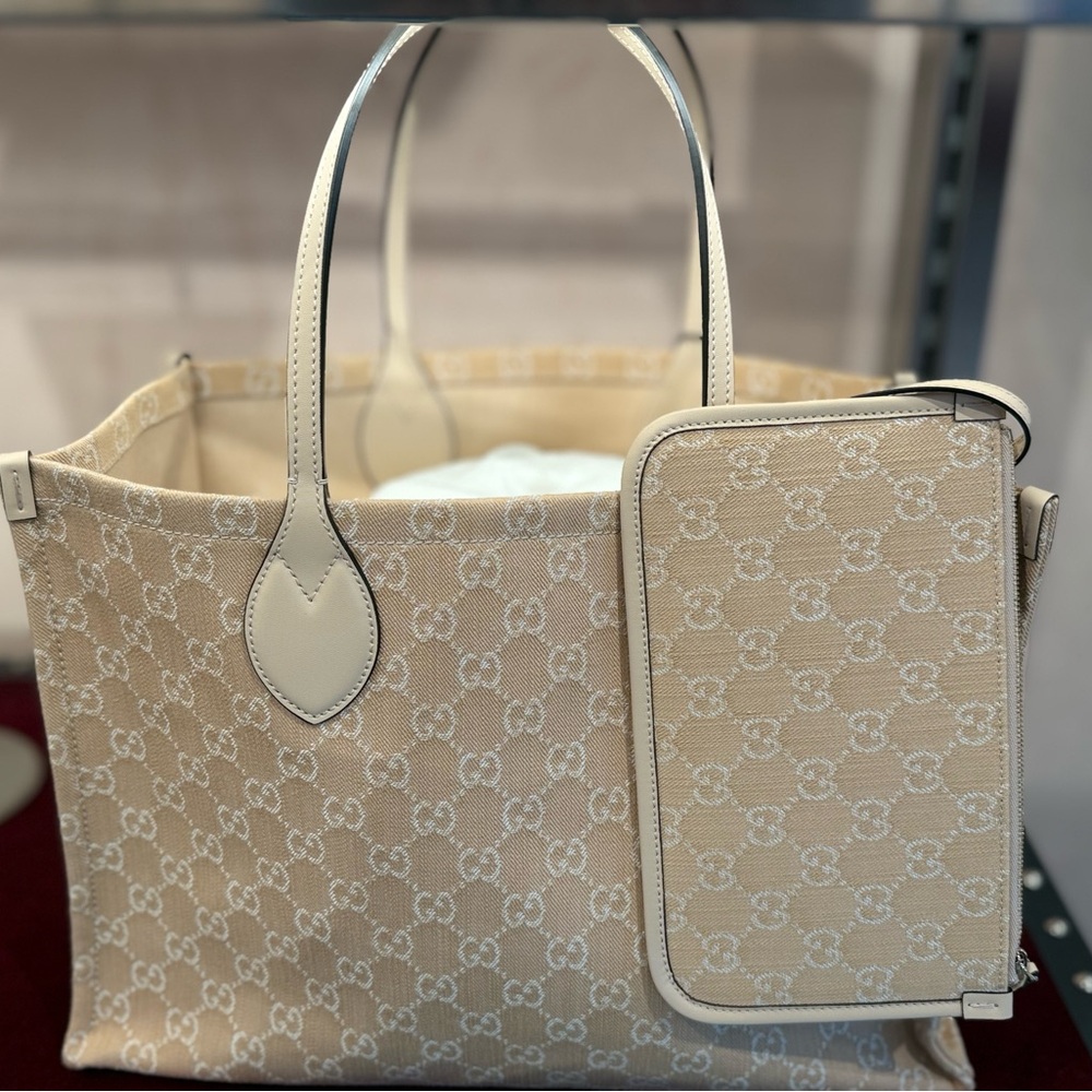 Gucci Beige Tote Bag